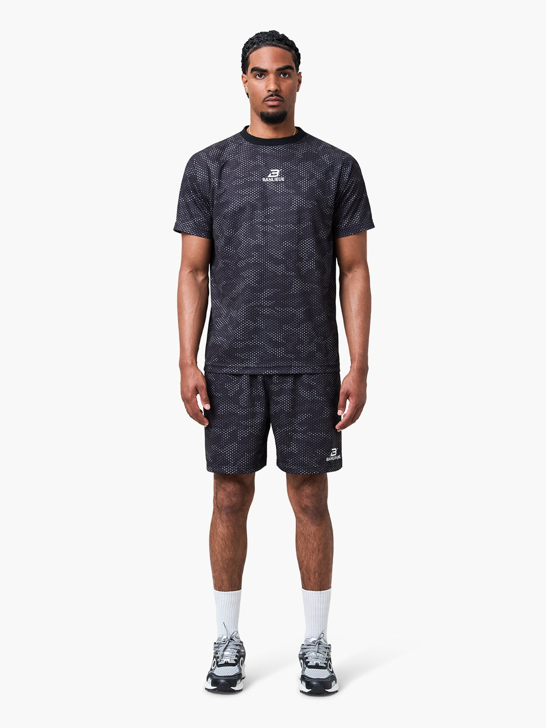 CAMO+ T-SHIRT | BLACK / CAMO | SEEDING