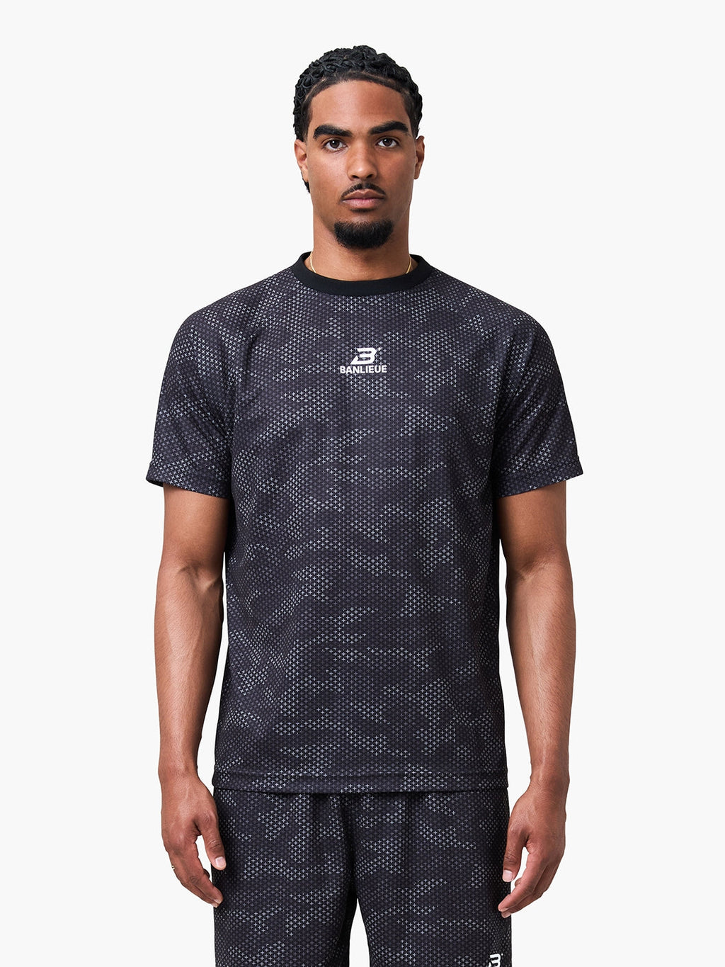 CAMO+ T-SHIRT | BLACK / CAMO | SEEDING