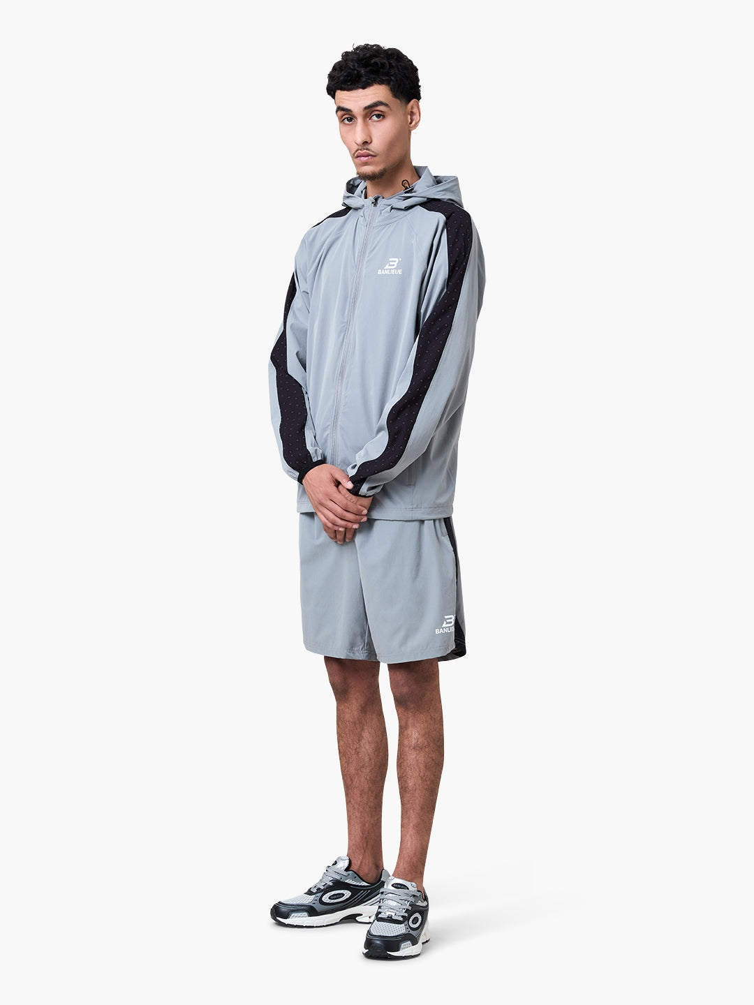 PERFORMANCE HOODED TRACKTOP | GREY | SEEDING