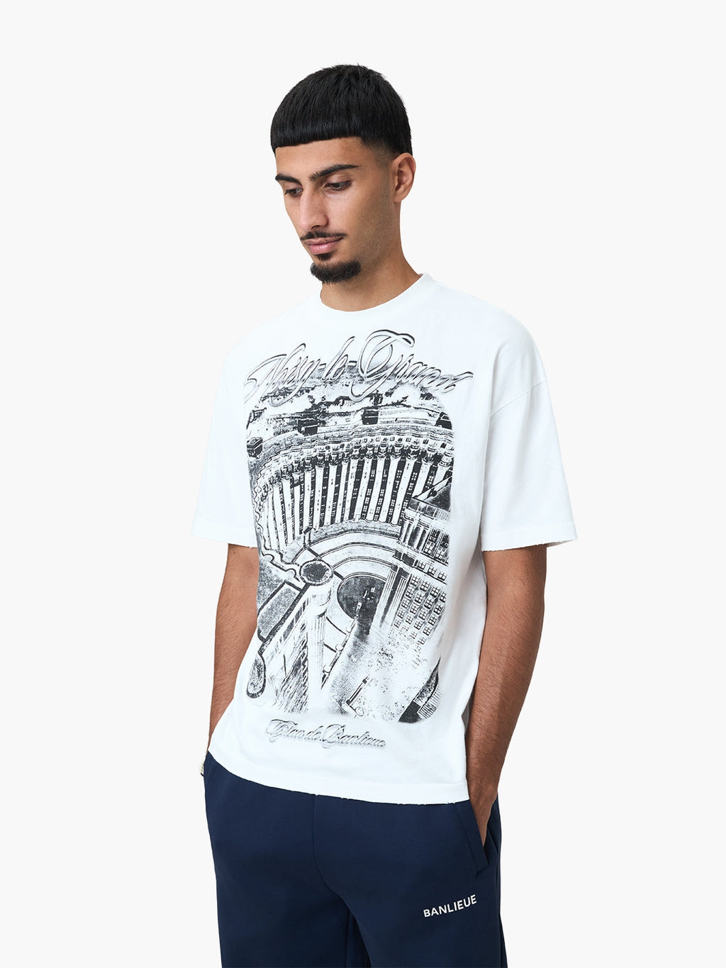 NOISY LE GRAND T-SHIRT | VINTAGE WHITE