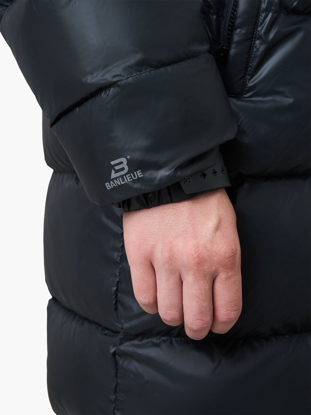 BALACLAVA PUFFER PARKA JACKET | BLACK
