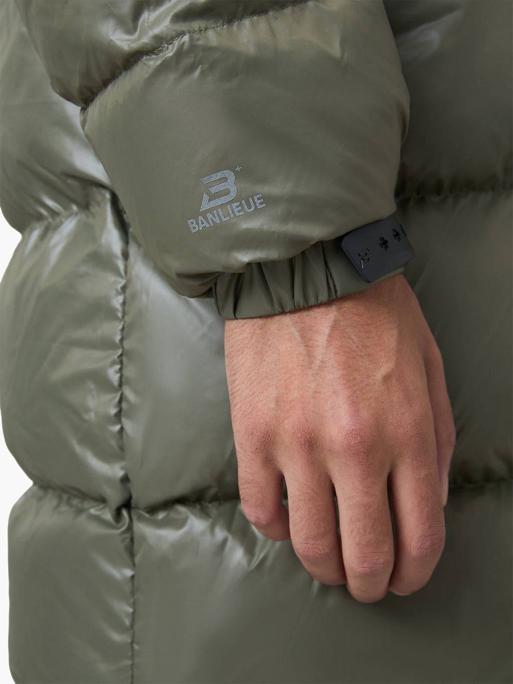 BALACLAVA PUFFER PARKA JACKET | OLIVE