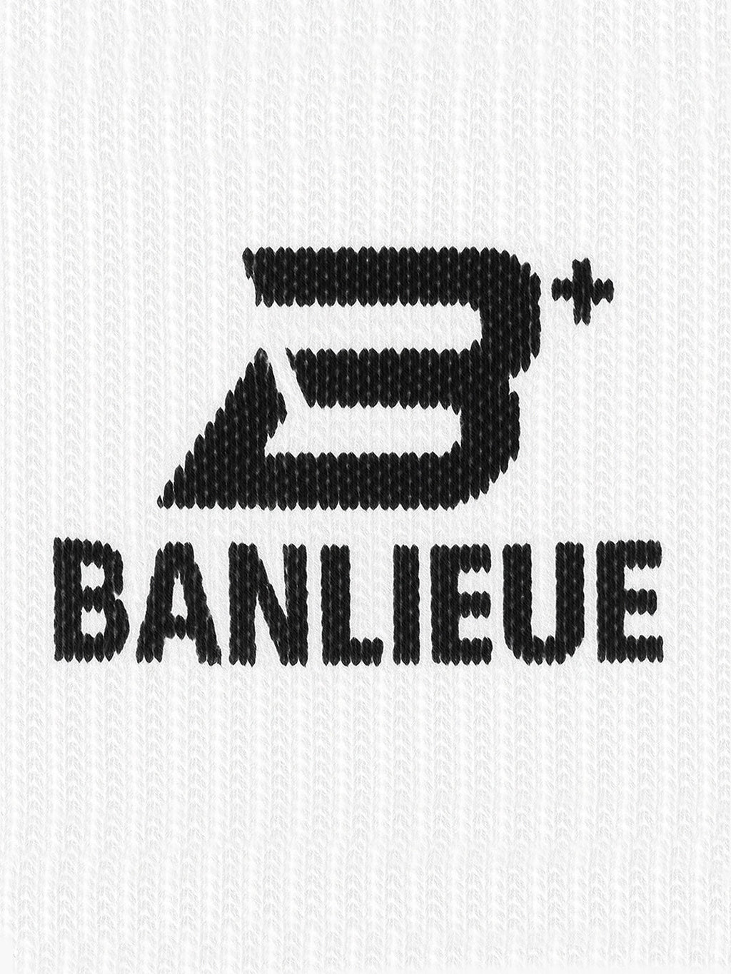B+ LOGO SOCKS | WHITE  | SEEDING