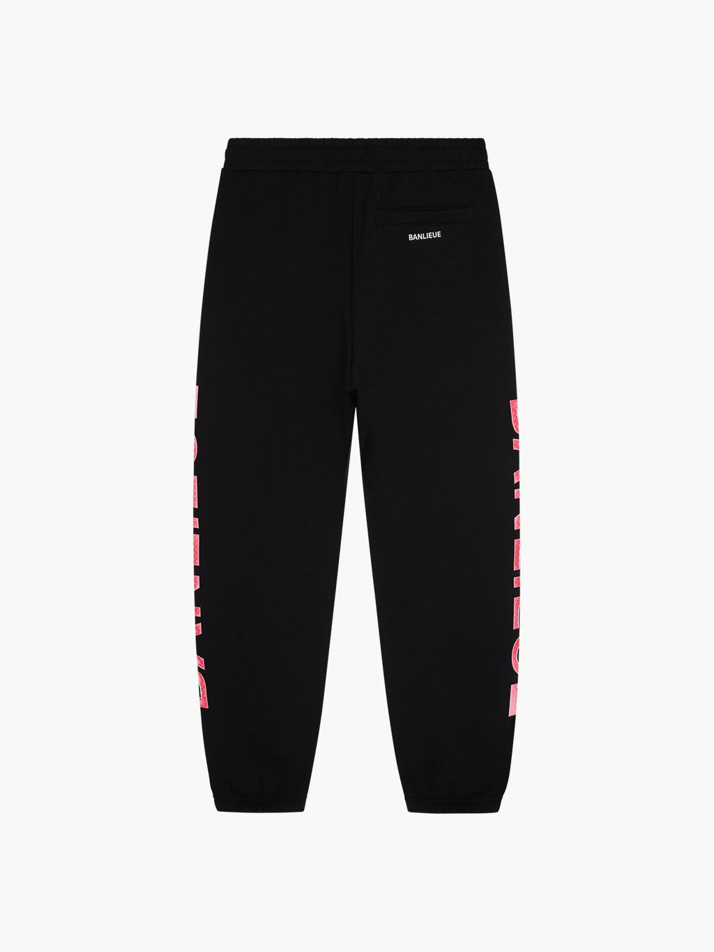 CHROME V2 SWEATPANTS | BLACK / PINK