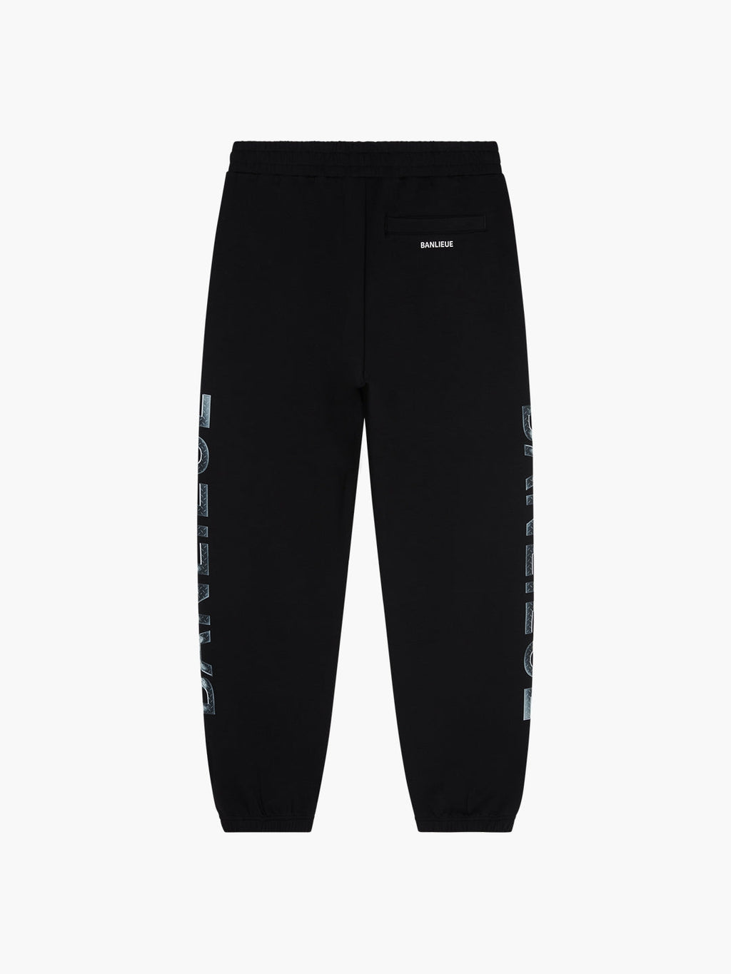 CHROME V2 SWEATPANTS | BLACK / SILVER
