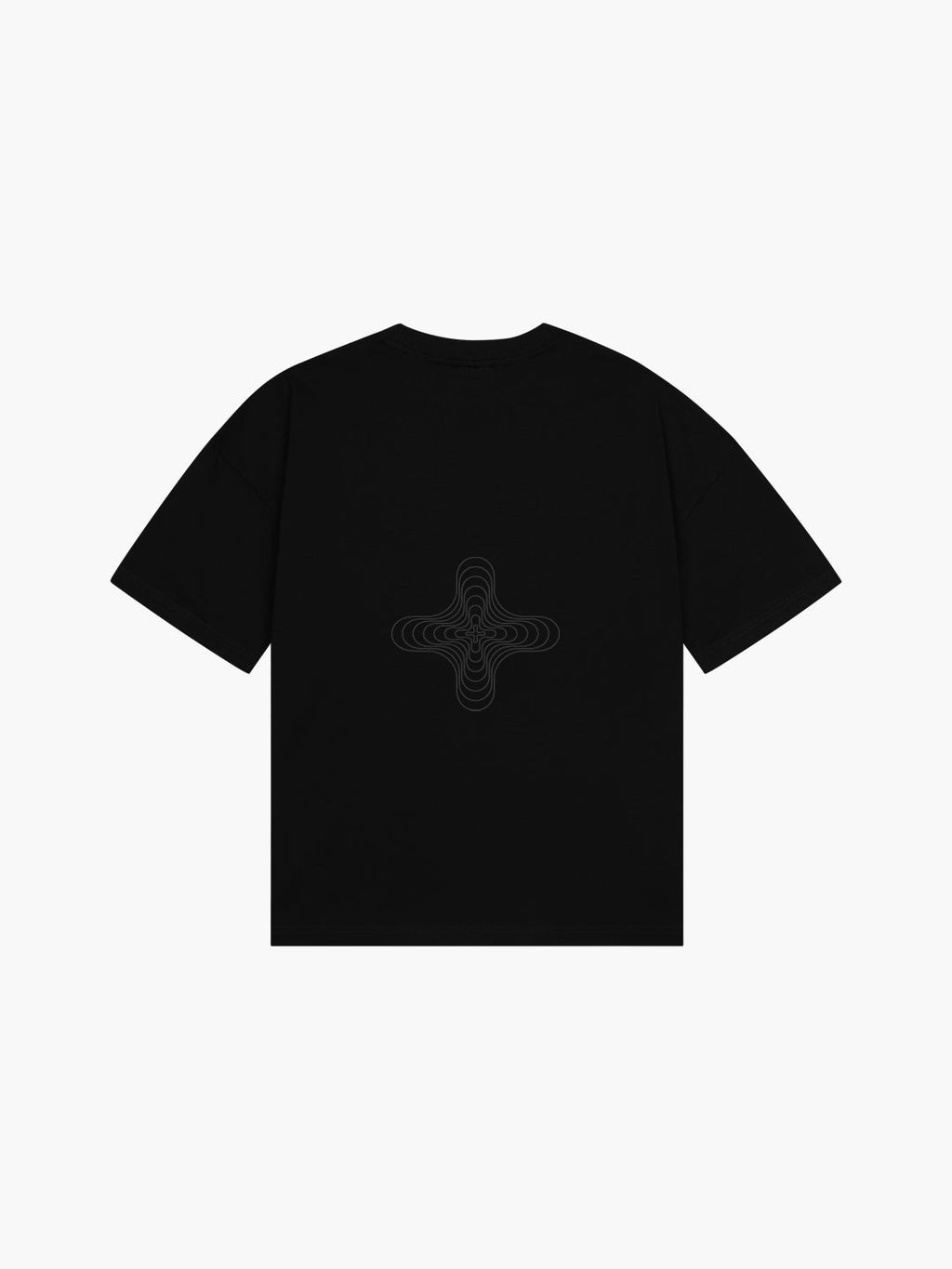 REFLECTIVE PRINT V2 T-SHIRT | BLACK SEEDING