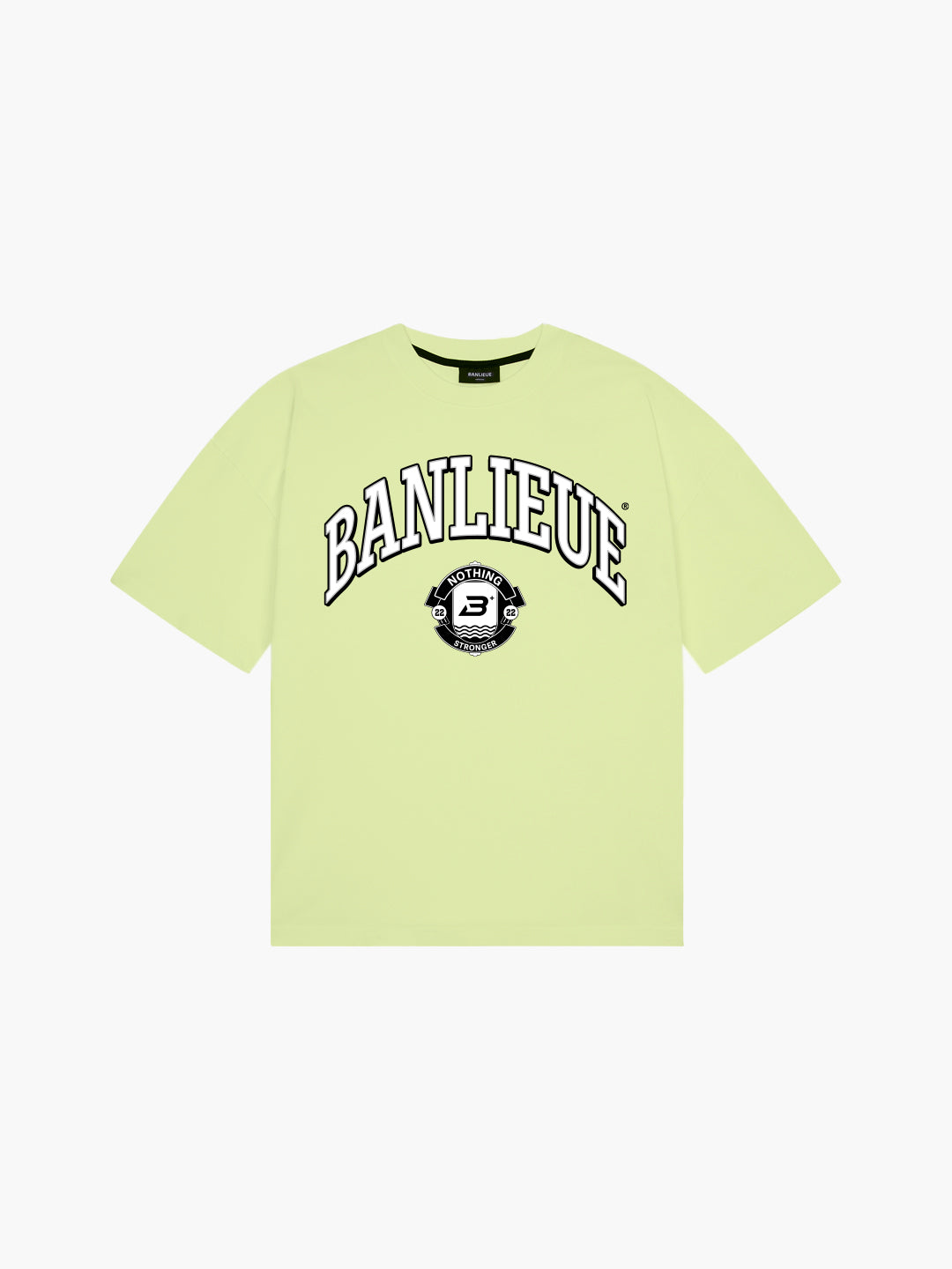 CREST V2 T-SHIRT | LIME CREAM SEEDING