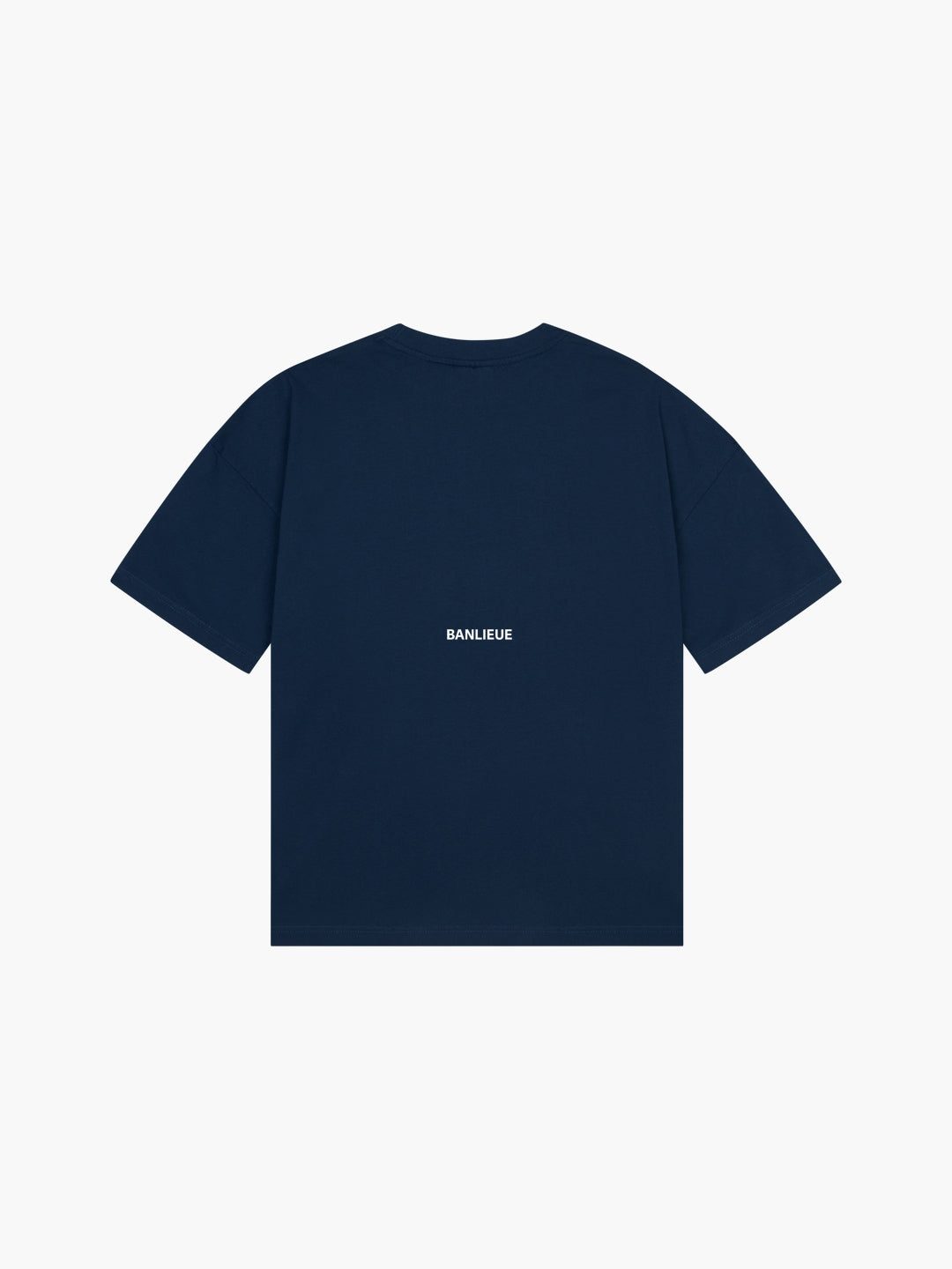 CREST V2 T-SHIRT | NAVY SEEDING