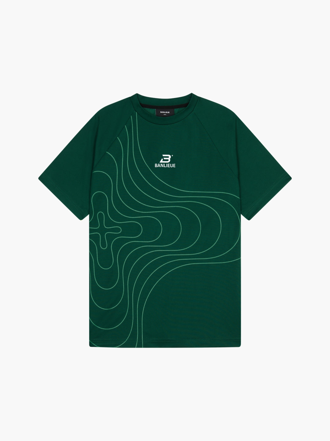 PERFORMANCE V2 T-SHIRT | DARK ROYAL GREEN SEEDING