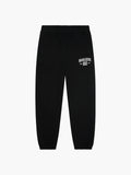 UNIVERSITY  SWEATPANTS | BLACK / IVORY WHITE