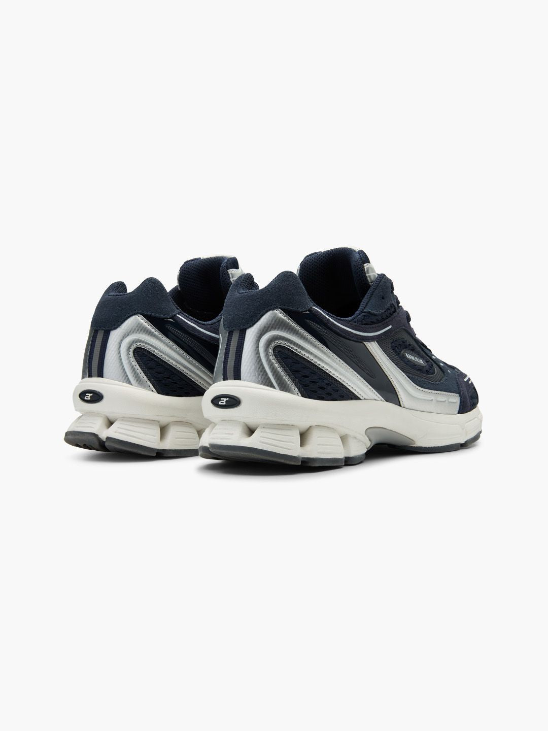 BANLIEUE SNEAKER (SUEDE) | NAVY BLUE / METALLIC SILVER / CORE WHITE